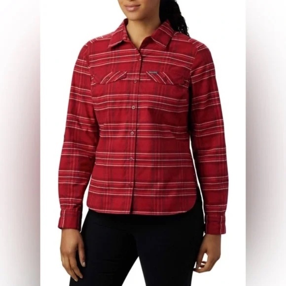 COLUMBIA | Women's Silver Ridge™ Long Sleeve Flannel Flannel Shirt - Picture 1 of 6